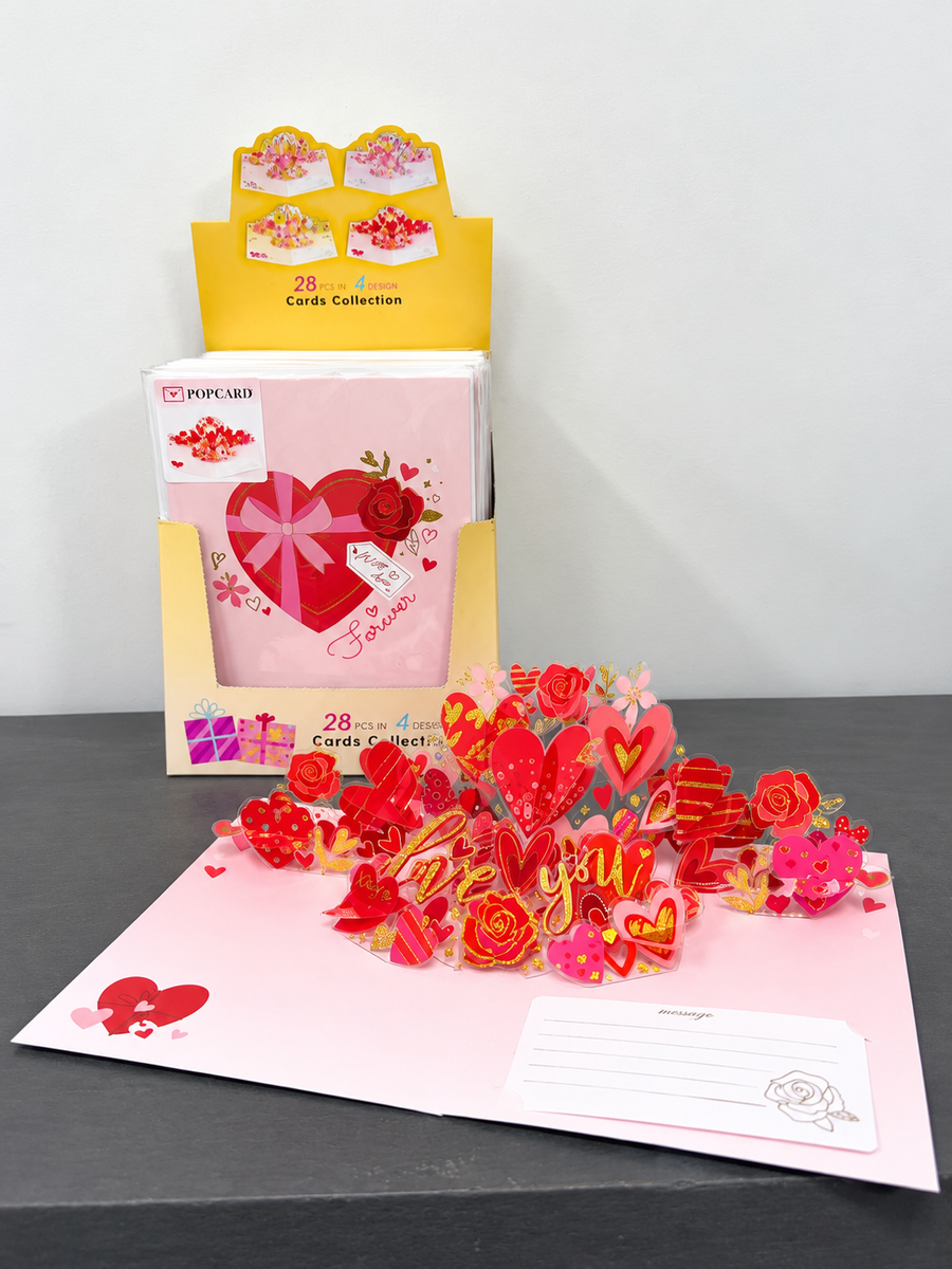 Pop-up "Love You" Gift Card