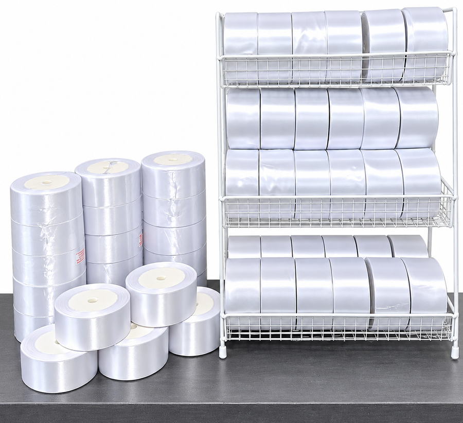 White Satin Ribbon