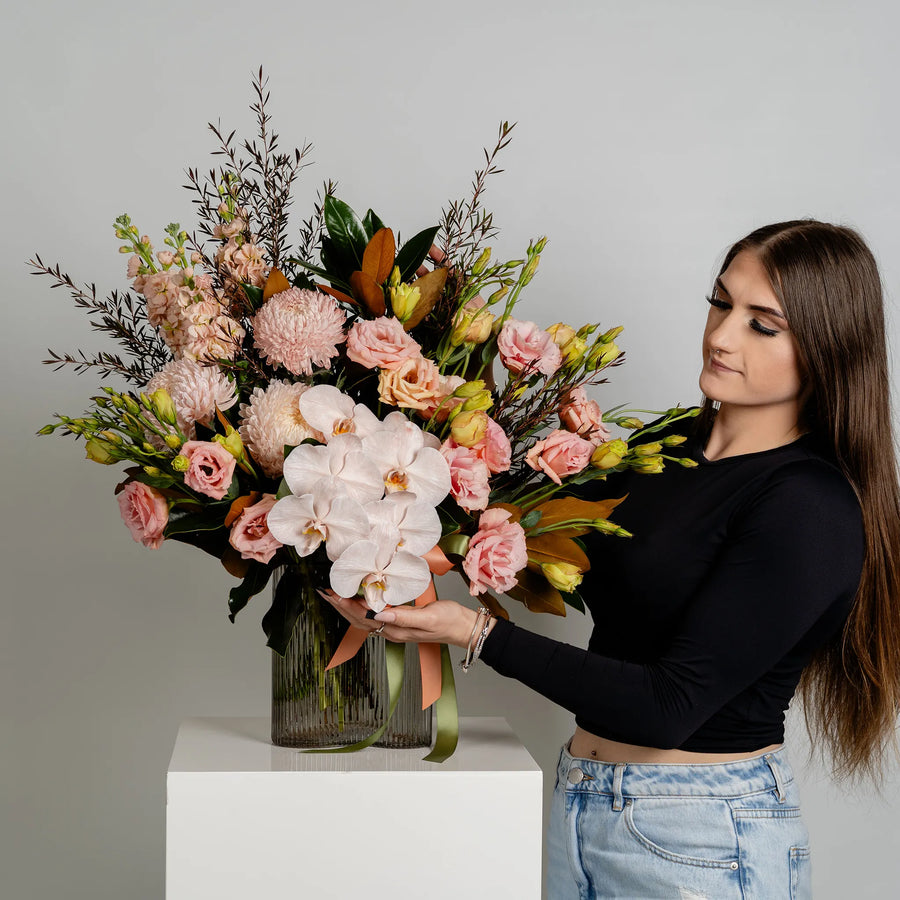 Peach Perfection (Vase Included)