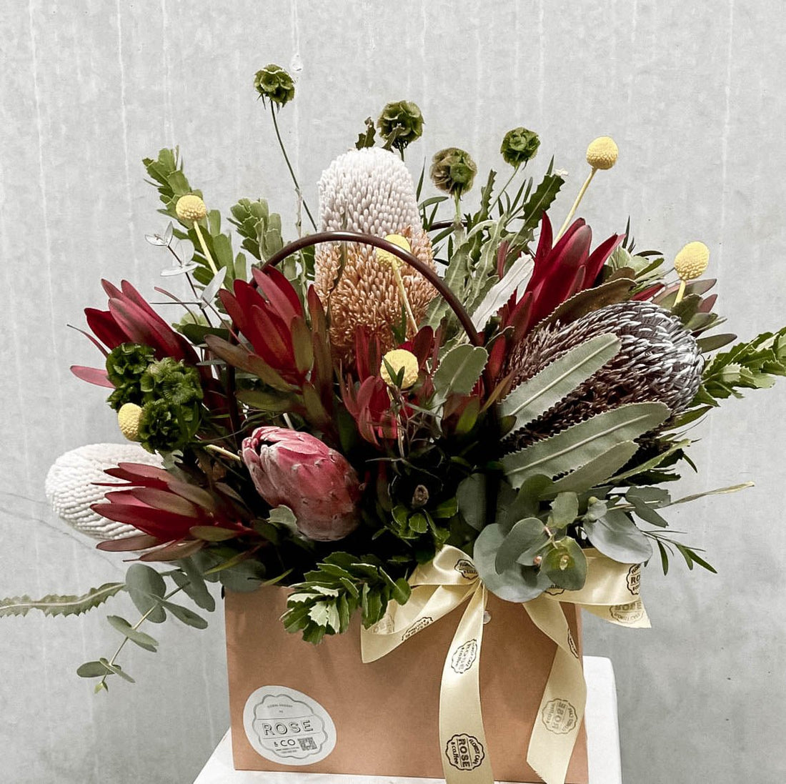 Native Flower Handbag - ROSE & CO