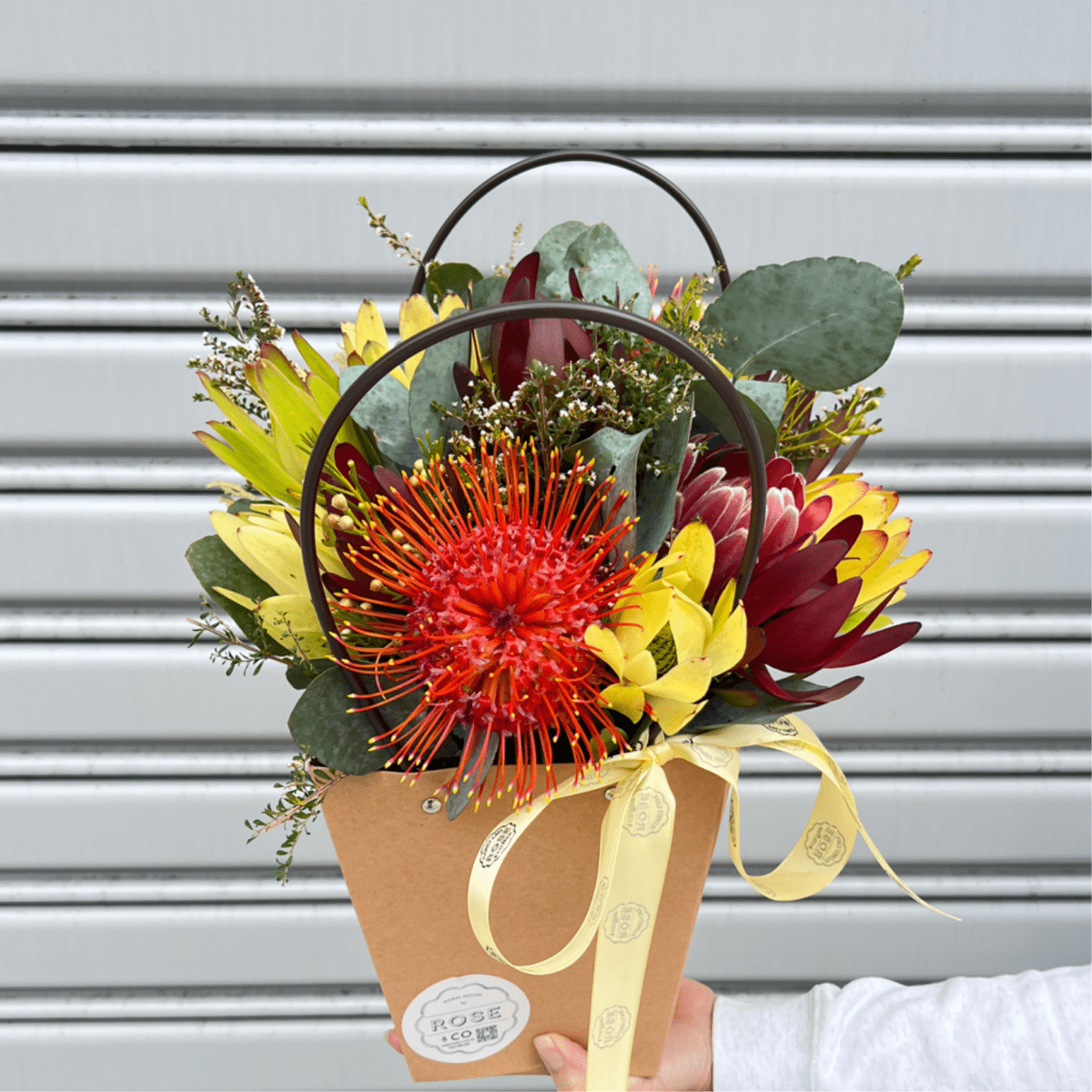 Native Flower Handbag - ROSE & CO