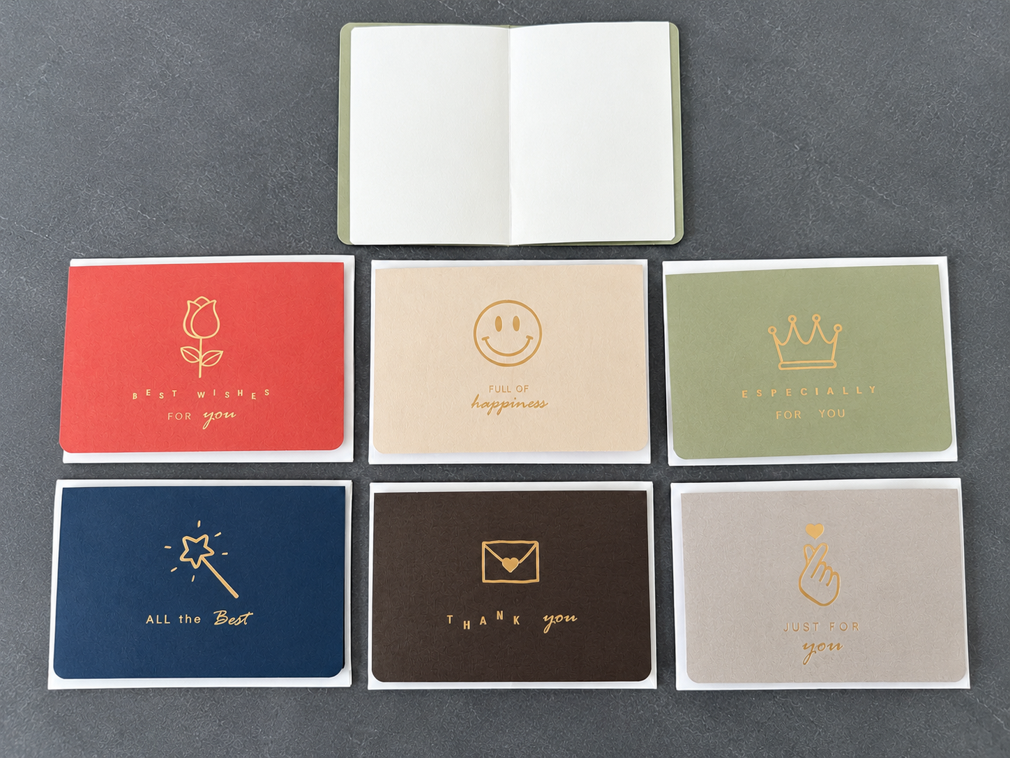 Golden Sentiment Collection- Gift Cards