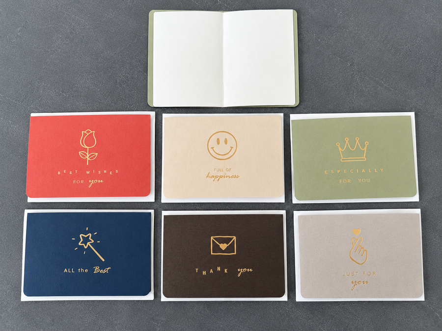 Golden Sentiment Collection- Gift Cards