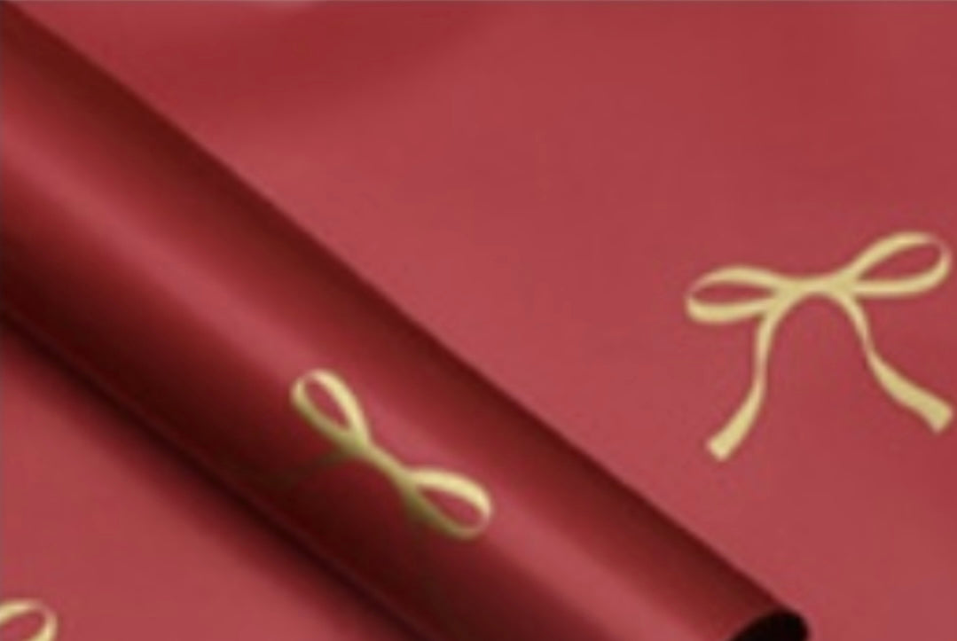 Cello coloured wrapping paper