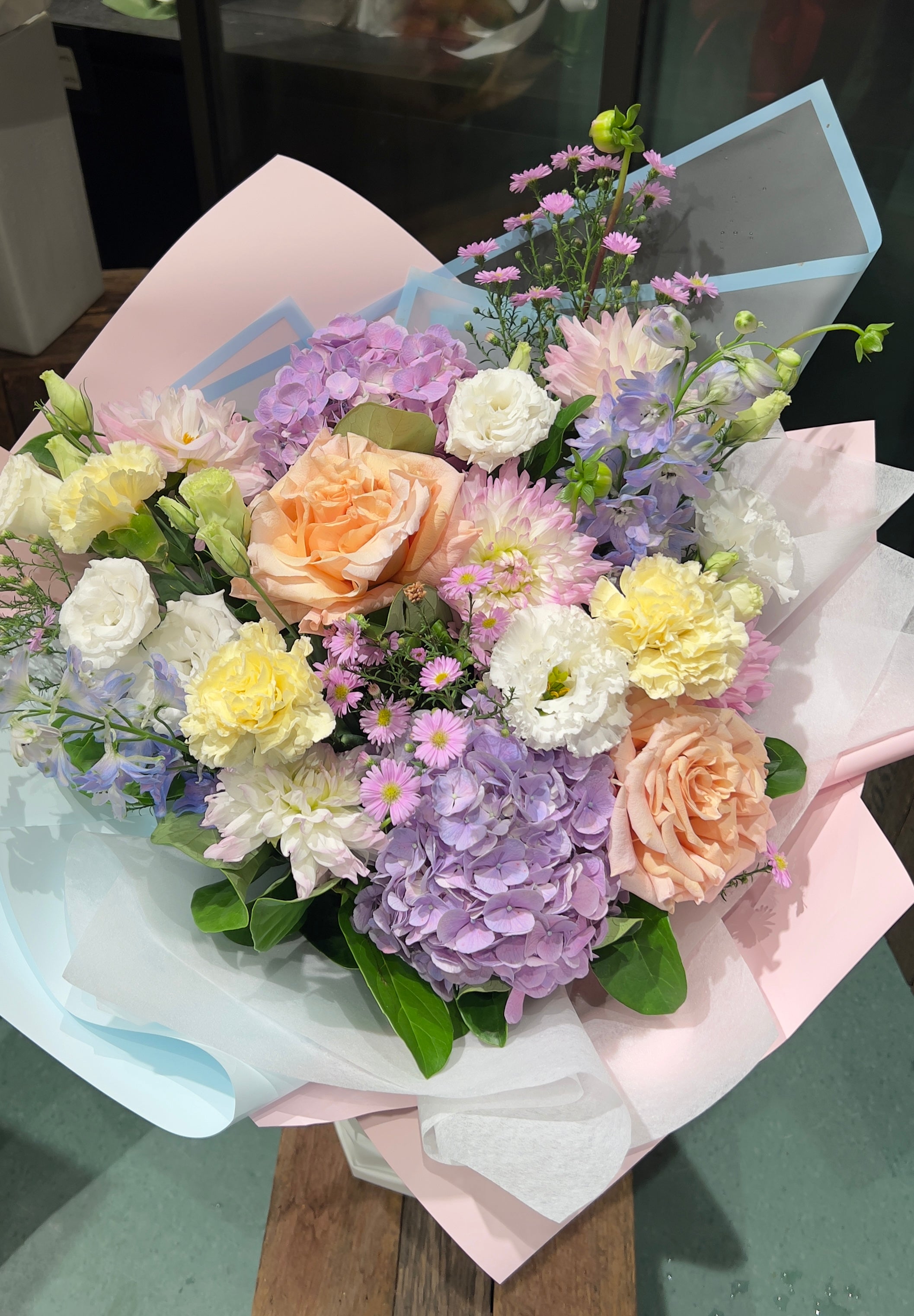 Blushing Blooms