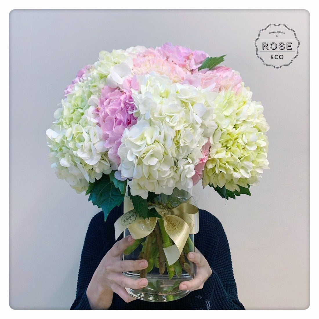 Hydrangea (Vase included) - ROSE &amp; CO