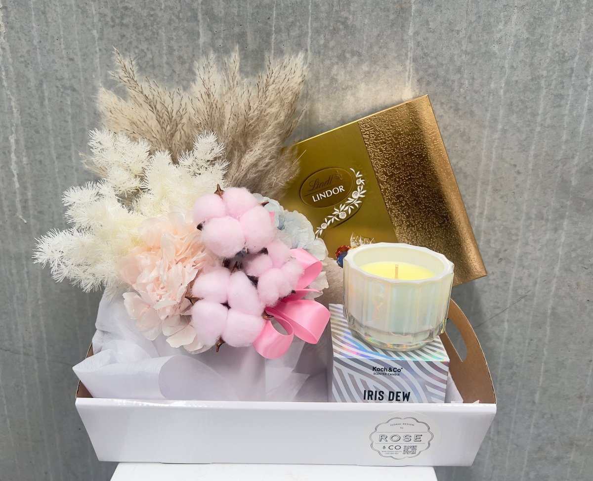 Preserved Flower Hamper - ROSE &amp; CO