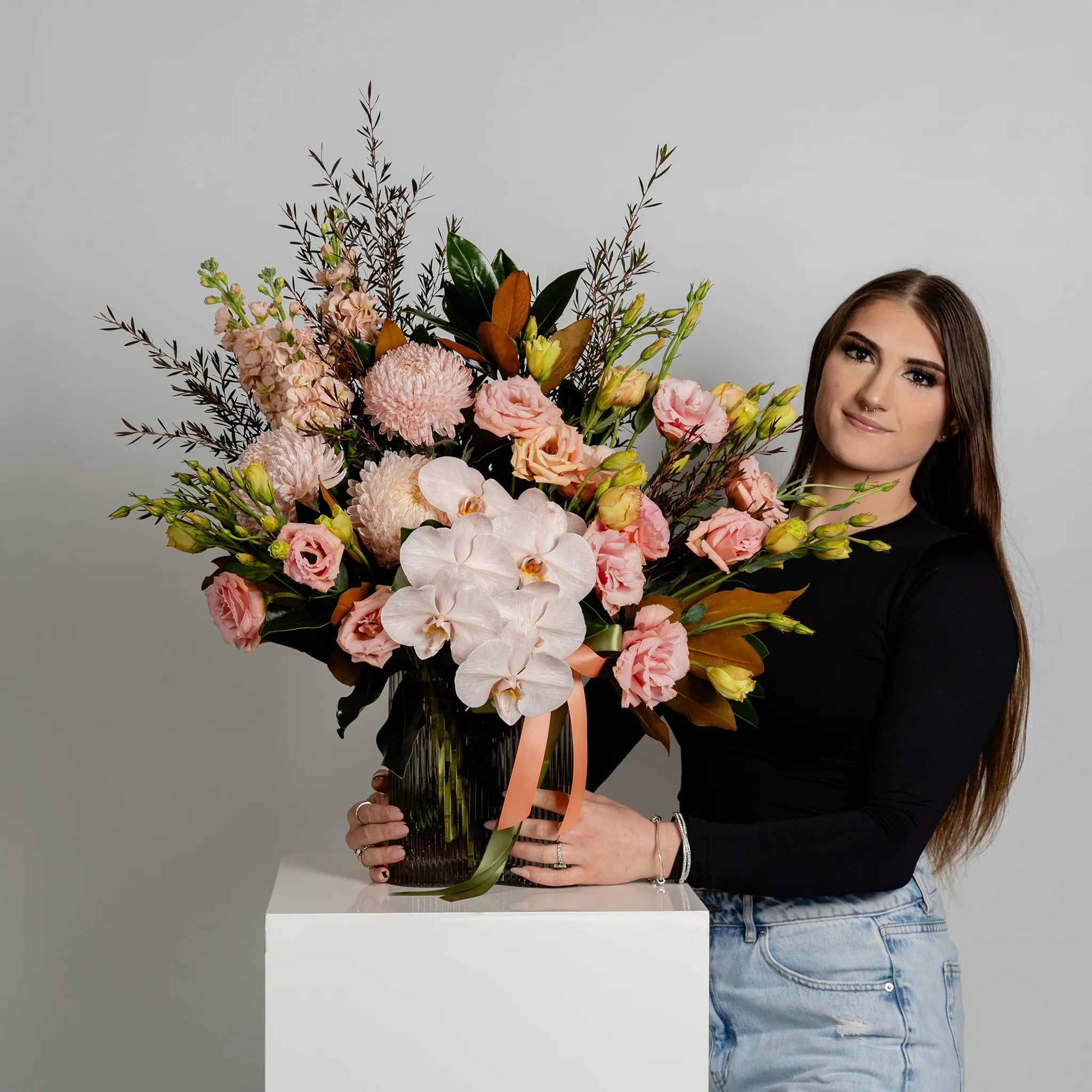 Peach Perfection (Vase Included)