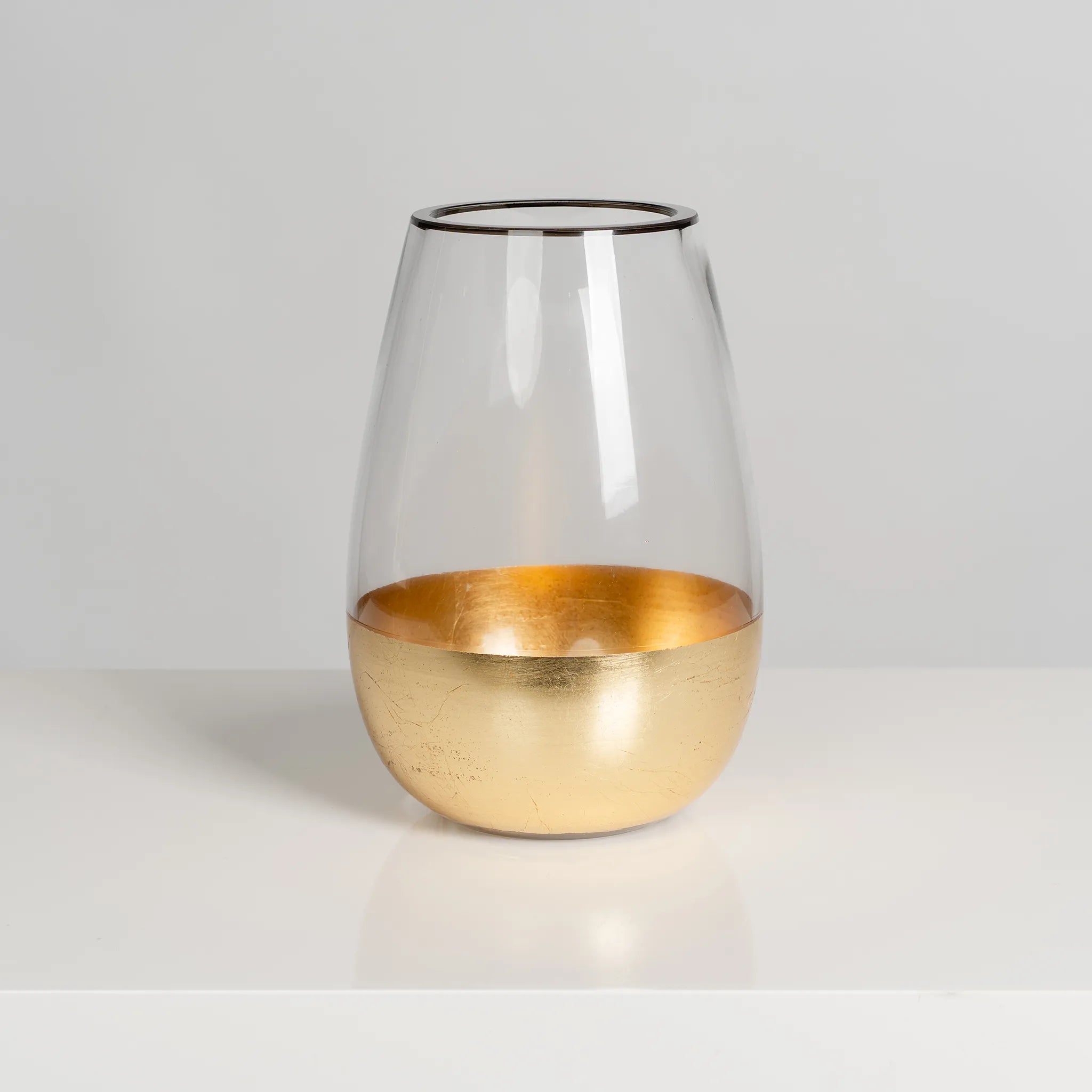 Gold Belly vase